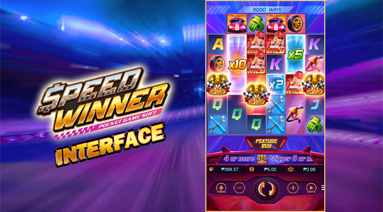 Speed Winner Slot pg soft Interface