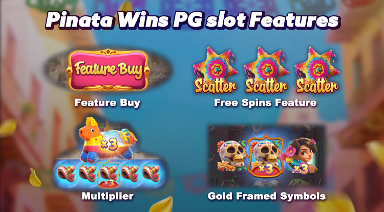 Pinata Wins PG slot Features