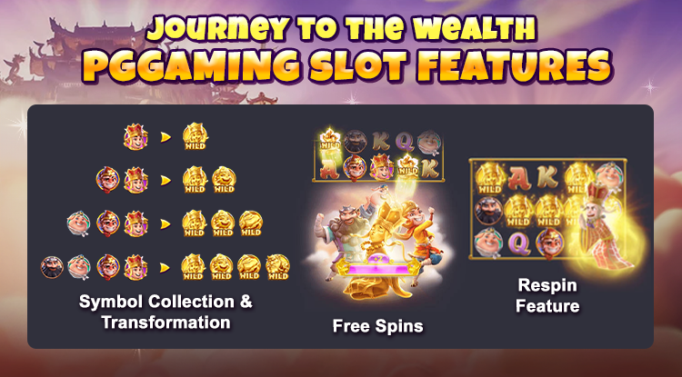 Journey to the Wealth PGGAMING slot Interface