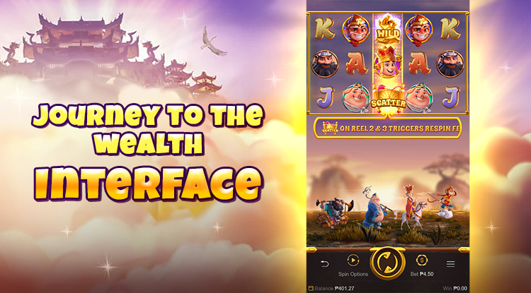 Journey to the Wealth PGGAMING slot Interface