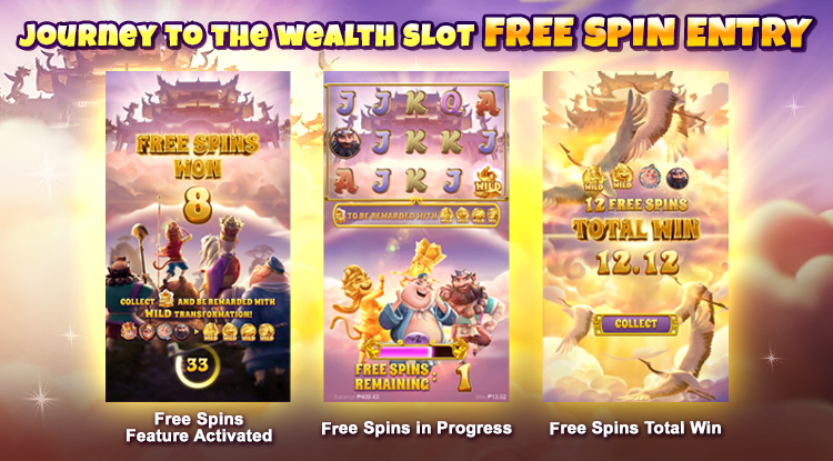 Journey to the Wealth Slot Free Spins Entry